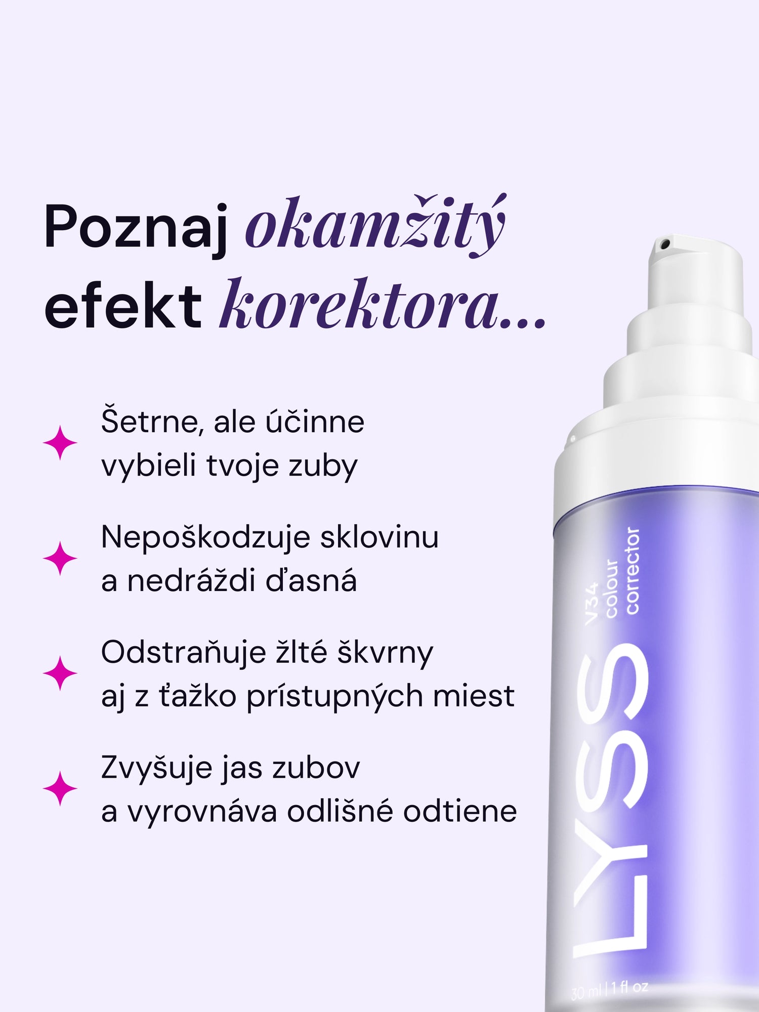 Výhodný balíček pre maximálne bielenie