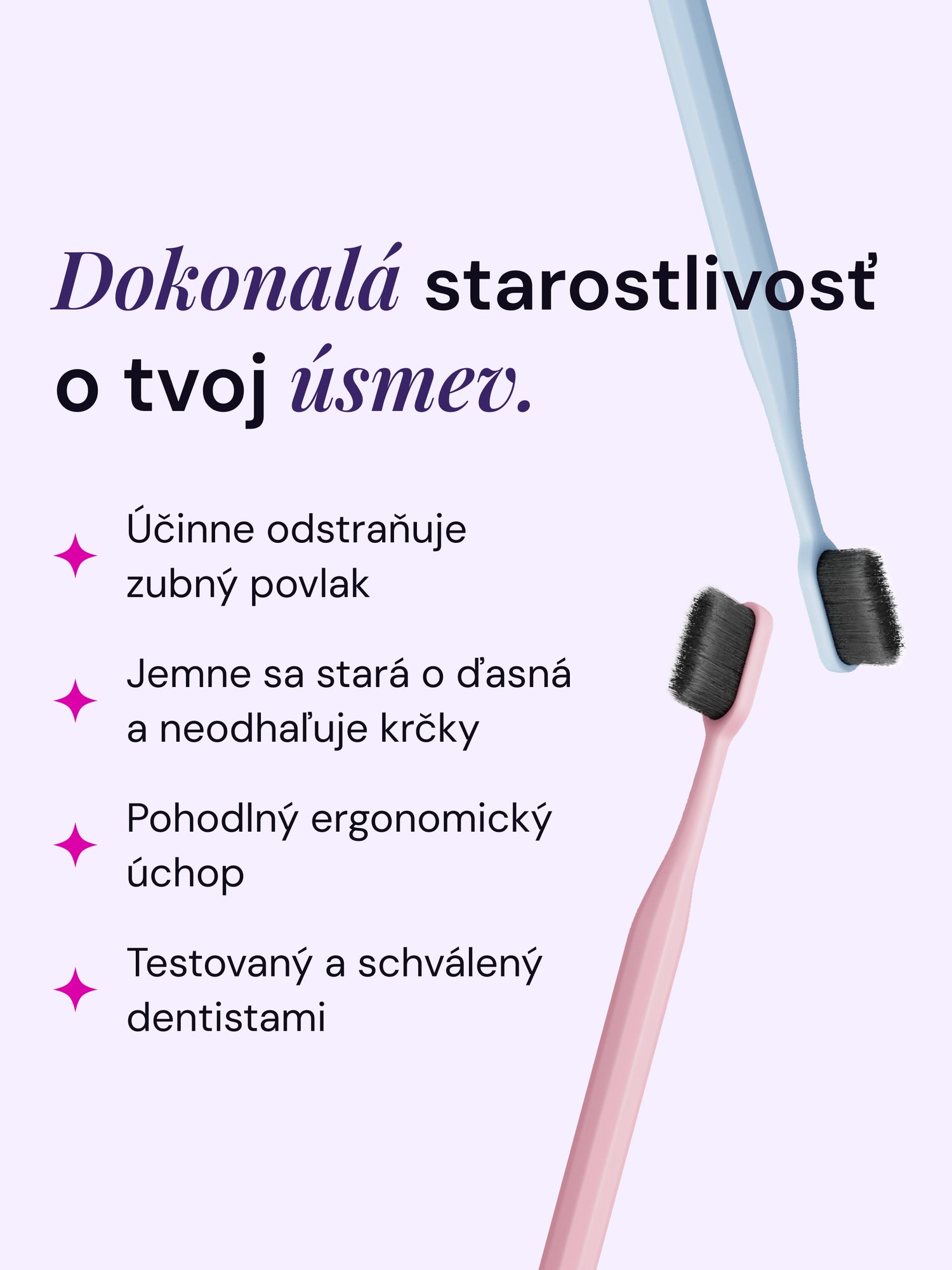 3+1 ZADARMO LYSS zubné kefky - výhodné rodinné balenie